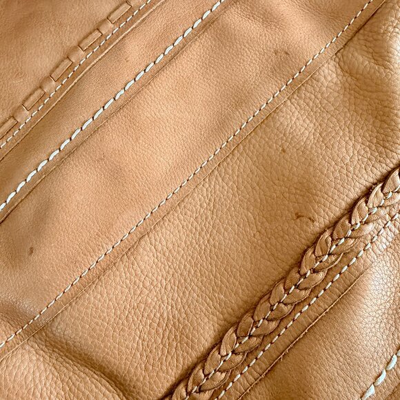 Fossil Camel Leather Hobo Bag   - Picture 6 of 9